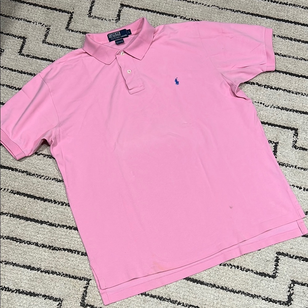 Ralph Lauren Pink Polo Shirt